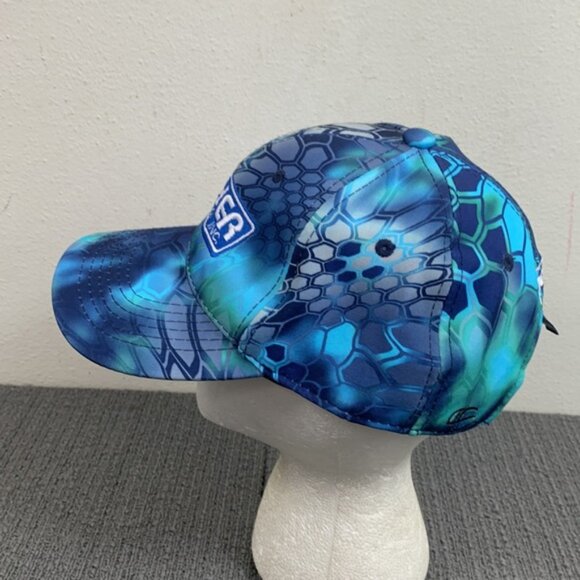 Fisher Refrigeration Baseball Hat Mens OSFM Kryptek Pontus Camo Frick Strapback - Picture 6 of 15